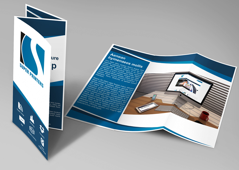 Brochures and flyers design