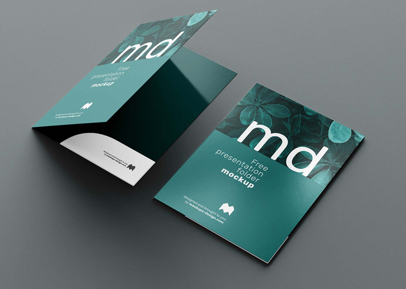 Presentation folder design